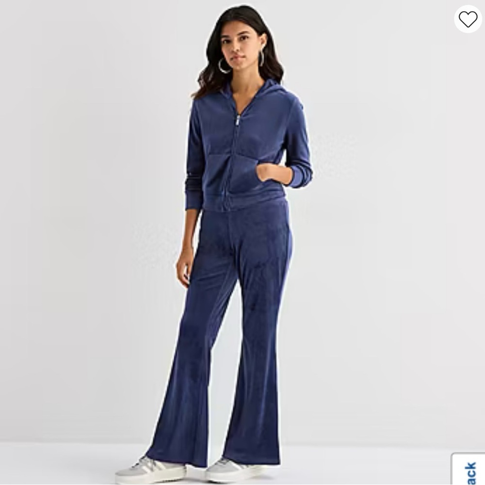 Juicy Couture Navy Velour Jumpsuit